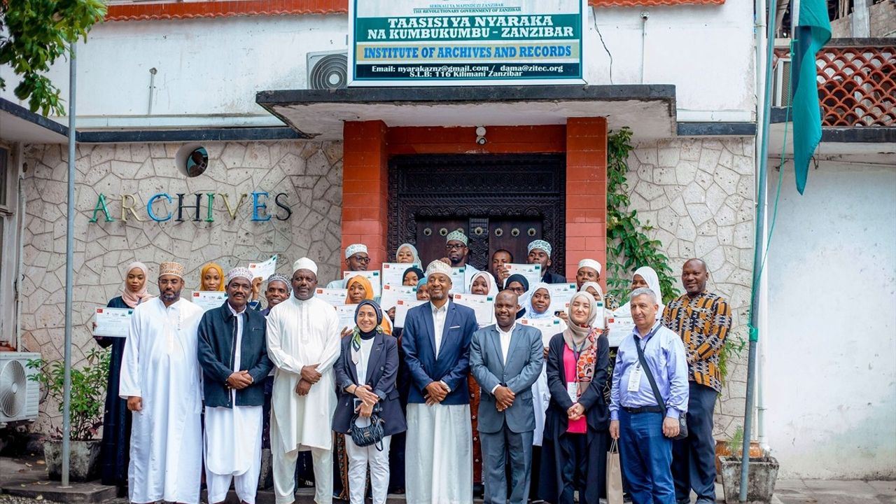 TİKA, Zanzibar'da Arşivcilik Eğitimi Düzenledi