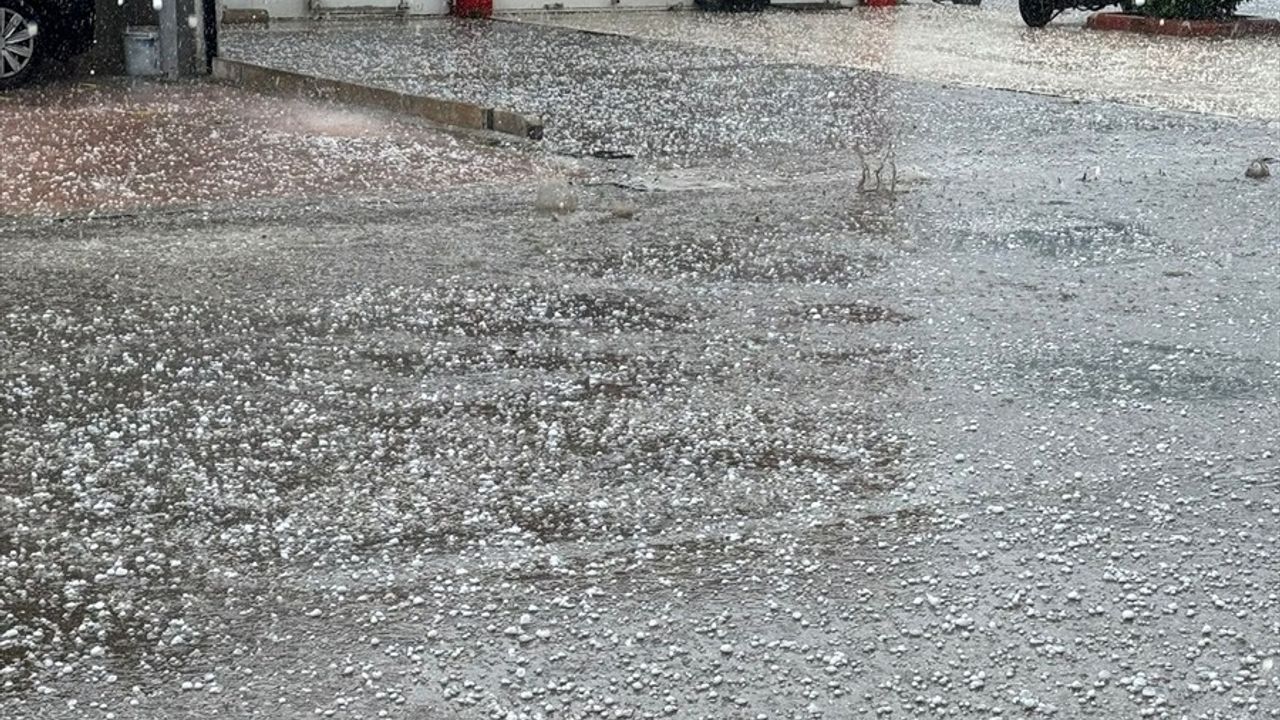 Tokat'ta Dolu ve Sağanak Etkisi