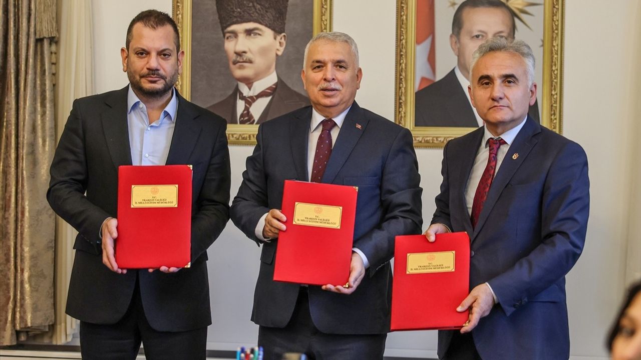 Trabzonspor, İbrahim Erdemoğlu Spor Lisesi ile Protokol İmzaladı