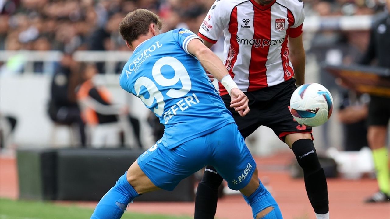 Trendyol Süper Lig'de Sivasspor ve Bodrum FK Beraberlik Elde Etti