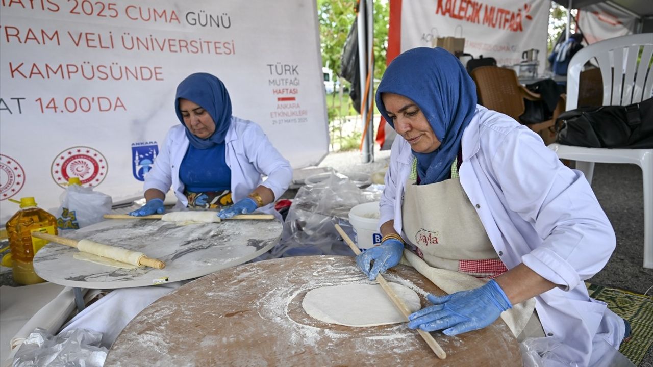 Türk Mutfağı Haftası Ankara’da Lezzet Şöleni Düzenlendi