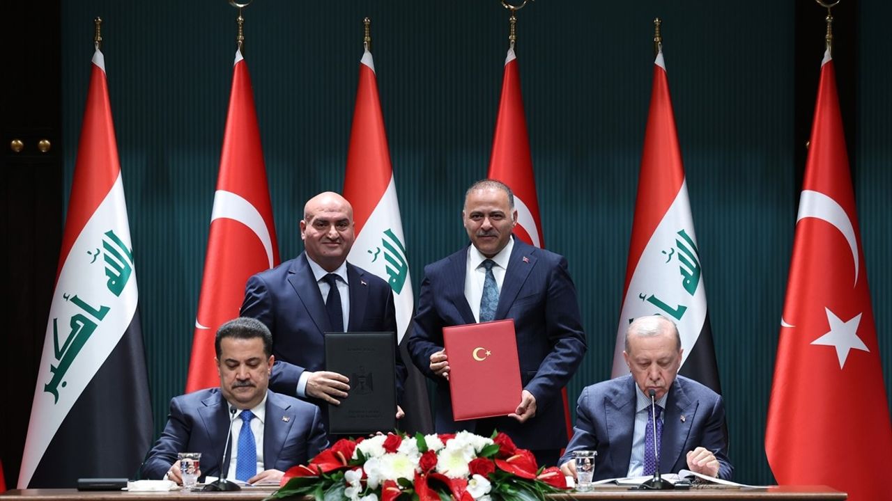 Türkiye ile Irak Arasında 11 Yeni Anlaşma İmzalandı