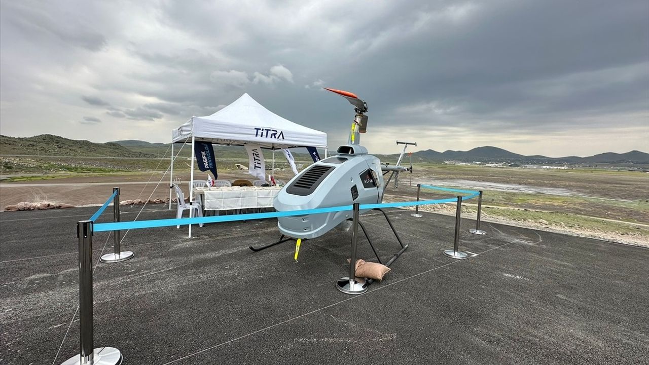 Türkiye'nin İlk İnsansız Helikopteri ALPİN, Erciyes-2025 Tatbikatı’nda Tanıtıldı