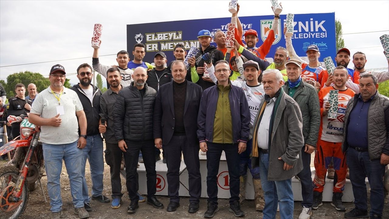 Türkiye Süper Enduro Şampiyonası İznik'te Başladı