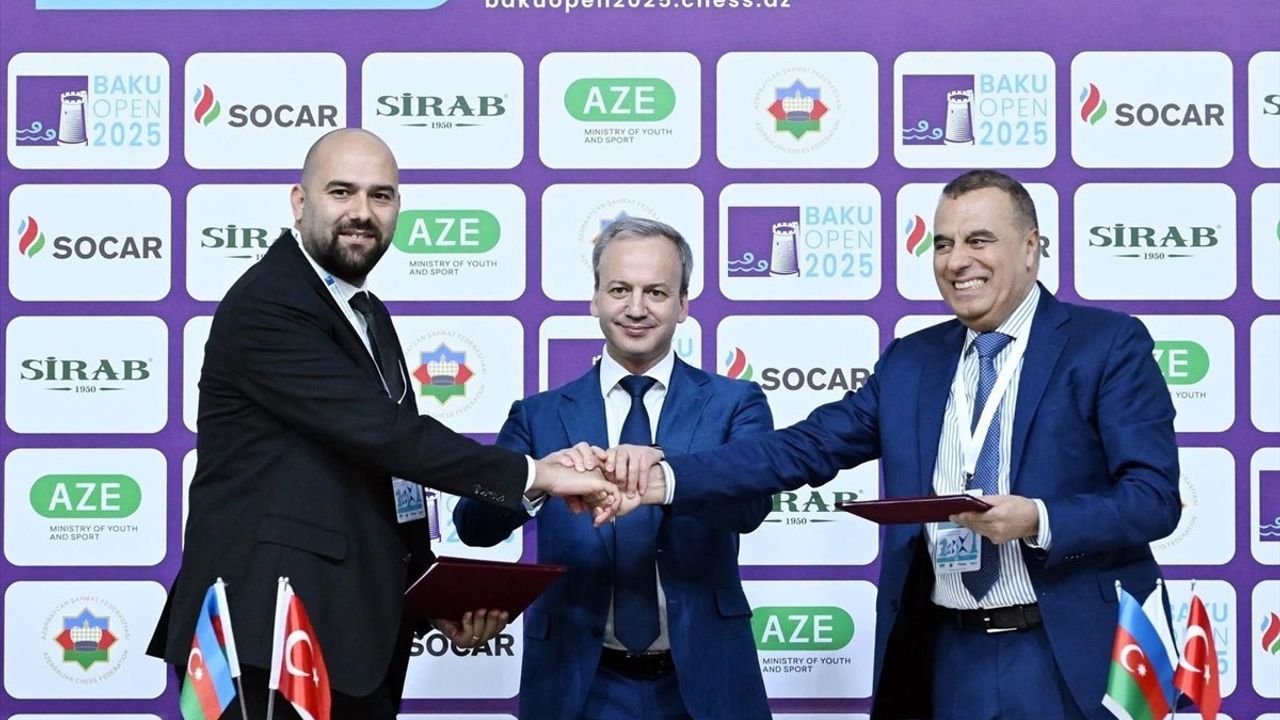 Türkiye ve Azerbaycan Satranç Federasyonları Arasında İş Birliği Anlaşması