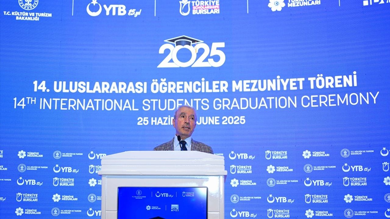 14. Uluslararası Öğrenciler Mezuniyet Töreni Ankara'da Gerçekleştirildi