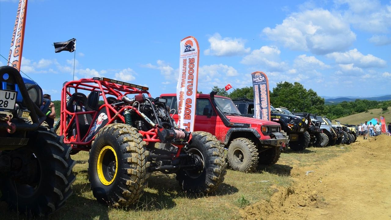 3. Gebze Off-Road Festivali Kocaeli'de Coşkuyla Başladı