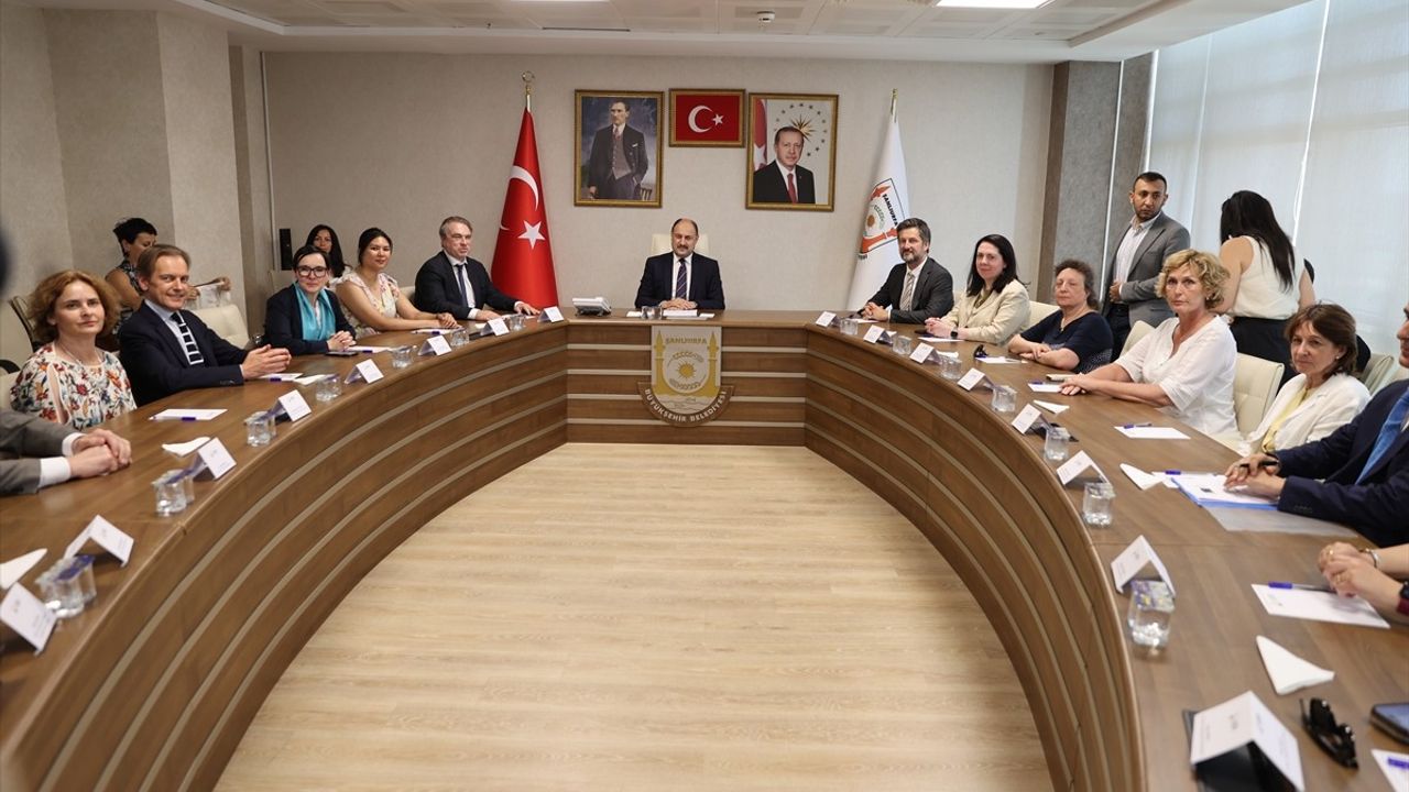 AB Türkiye Delegasyonu Başkanı Ossowski'nin Şanlıurfa Ziyareti