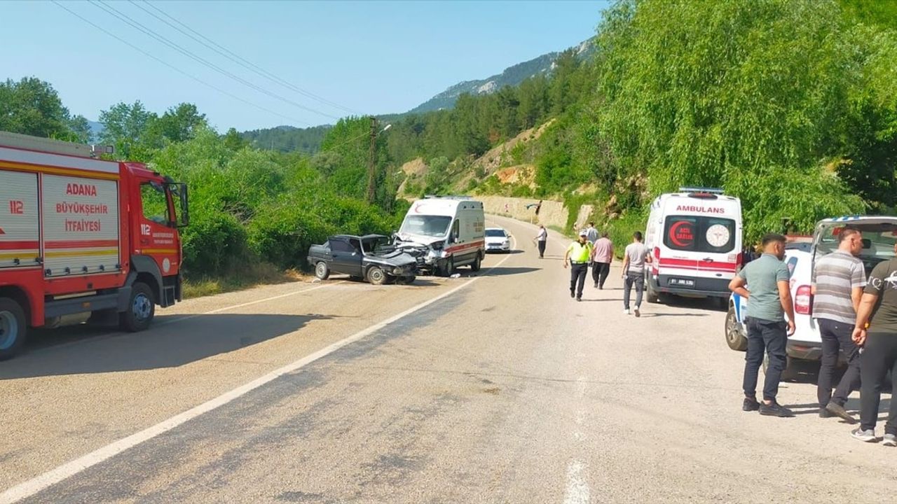 Adana'da Ambulansla Çarpışma: 1 Ölü, 1 Yaralı