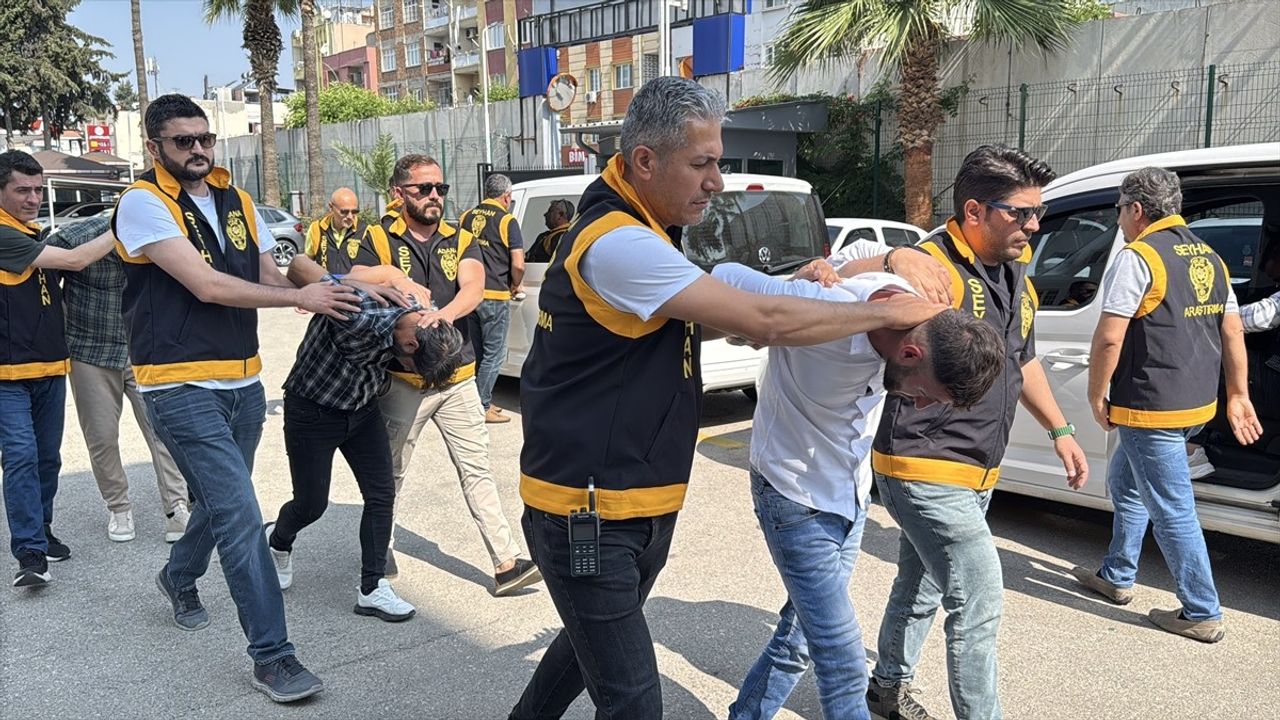 Adana'da Kumar Operasyonu: 5 Tutuklama