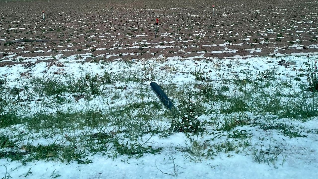 Aksaray'da Dolu Olumsuz Etki Yarattı