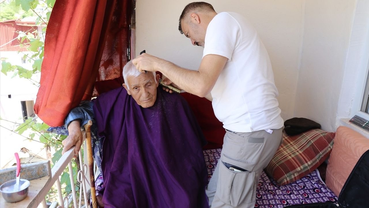 Amasya'da Ücretsiz Bayram Tıraşı Geleneği