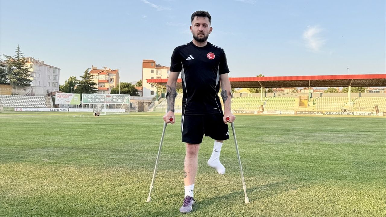 Ampute Futbolun Yıldızı Ömer Güleryüz'den Yeni Hedefler