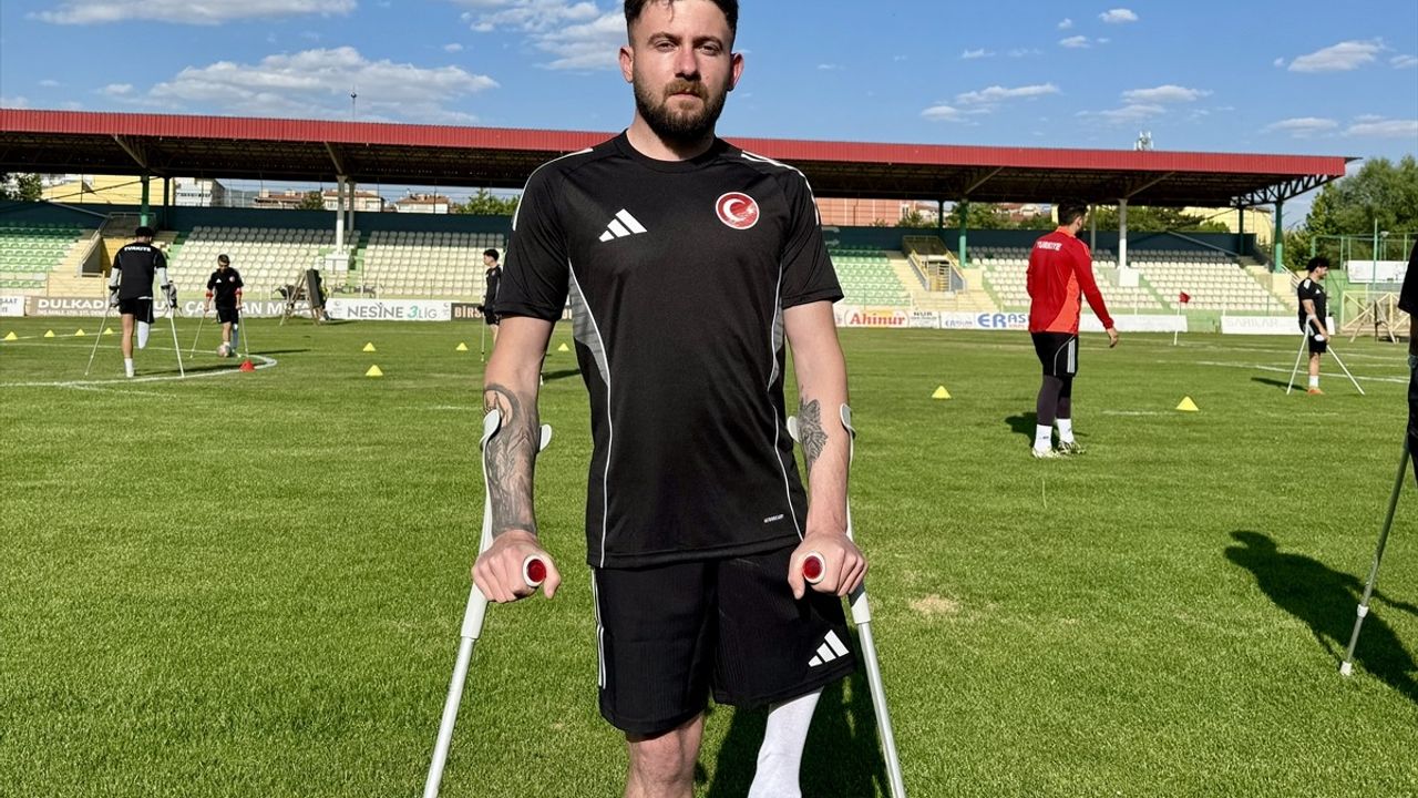 Ampute Milli Futbol Takımı Kırşehir'de Kamp Yapıyor