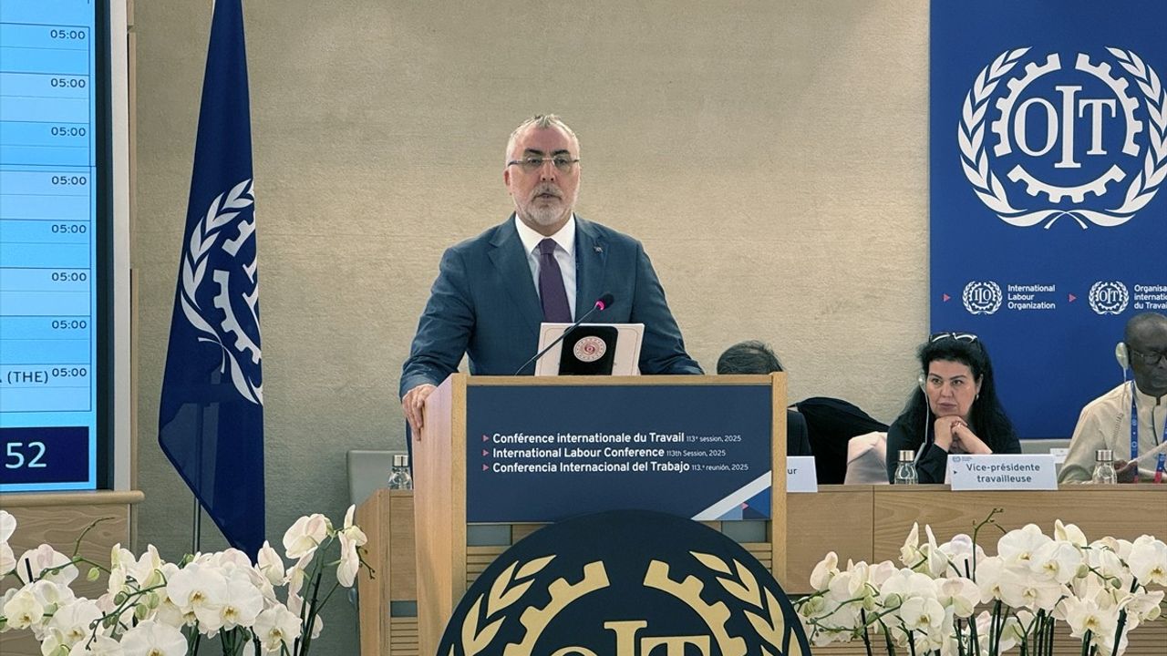 Bakan Işıkhan, ILO Konferansı'nda Türkiye'nin İşsizlik Oranını Değerlendirdi