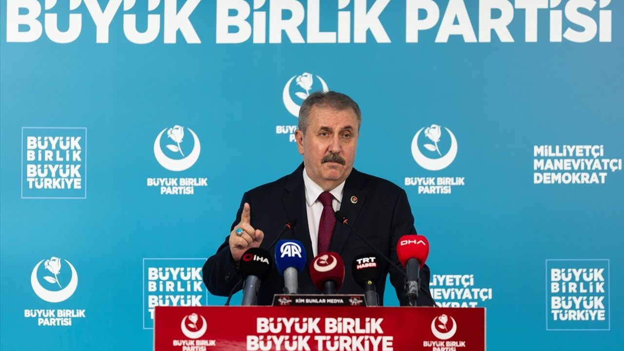 BBP Genel Başkanı Destici'den kritik açıklamalar: 'İran'dan sonra hedef Türkiye'