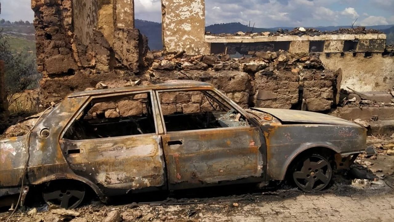 Bilecik'teki Orman Yangınlarında Hasar Tespiti