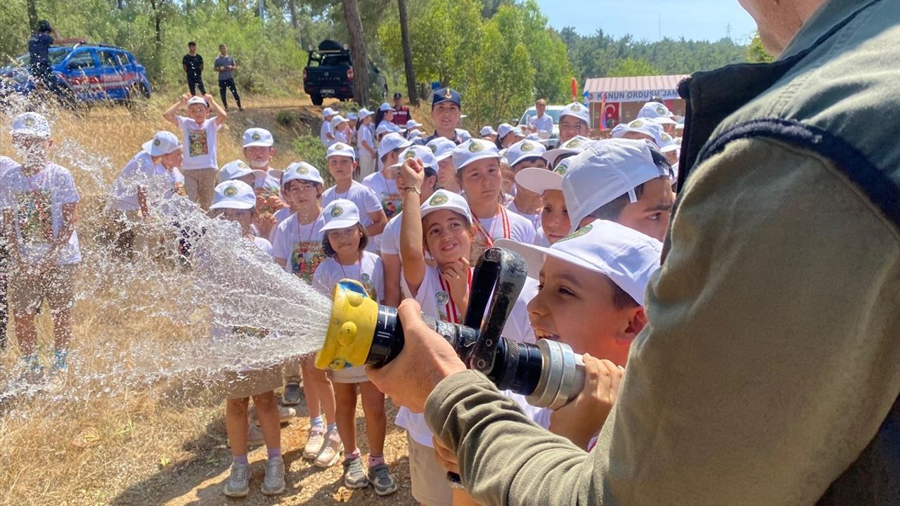 Bodrum'da Orman Muhafızları Projesi ile Öğrencilere Eğitim