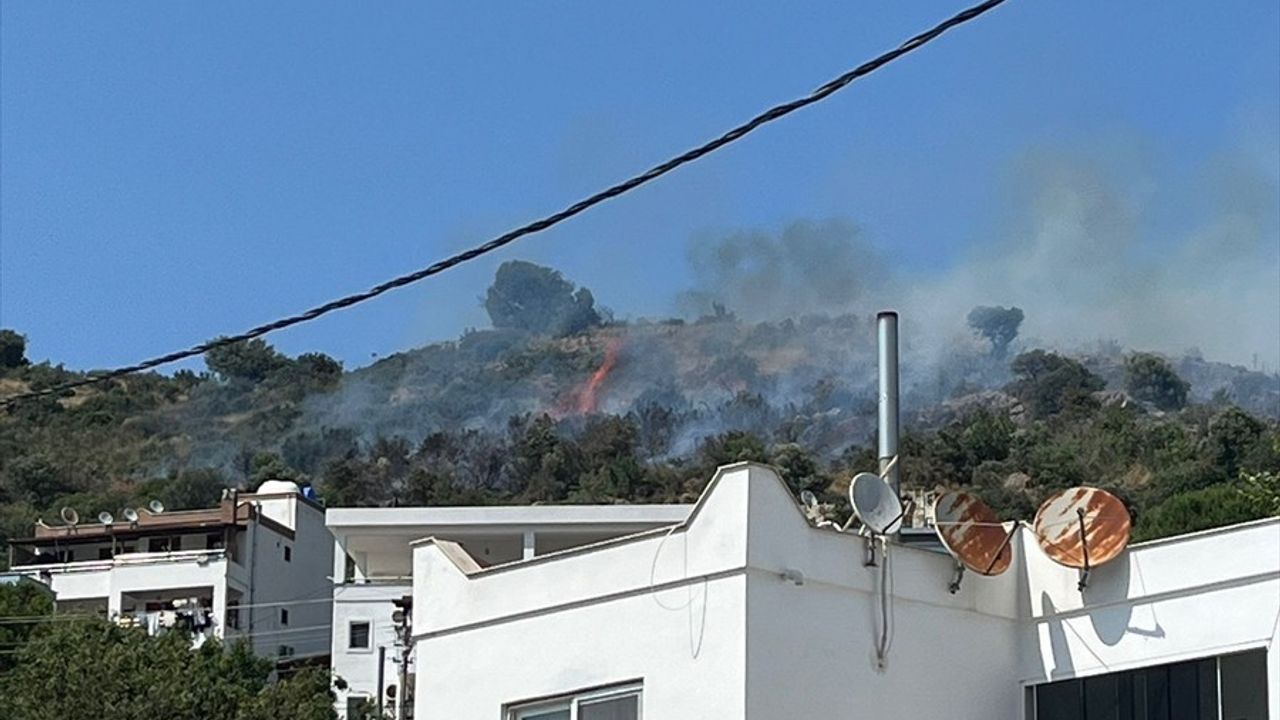 Bodrum'daki Yangın Kontrol Altına Alındı