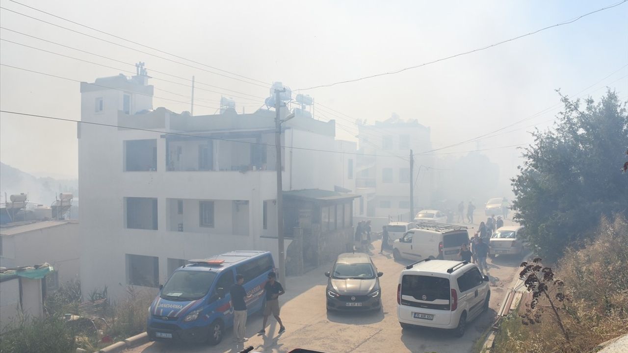 Bodrum'daki Yangın Kontrol Altına Alındı