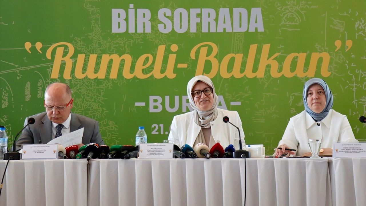 Bursa'da 'Bir Sofrada Rumeli-Balkan' Programı