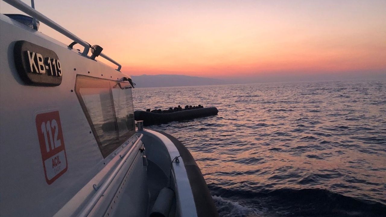 Çanakkale'de Düzensiz Göçmen Operasyonu