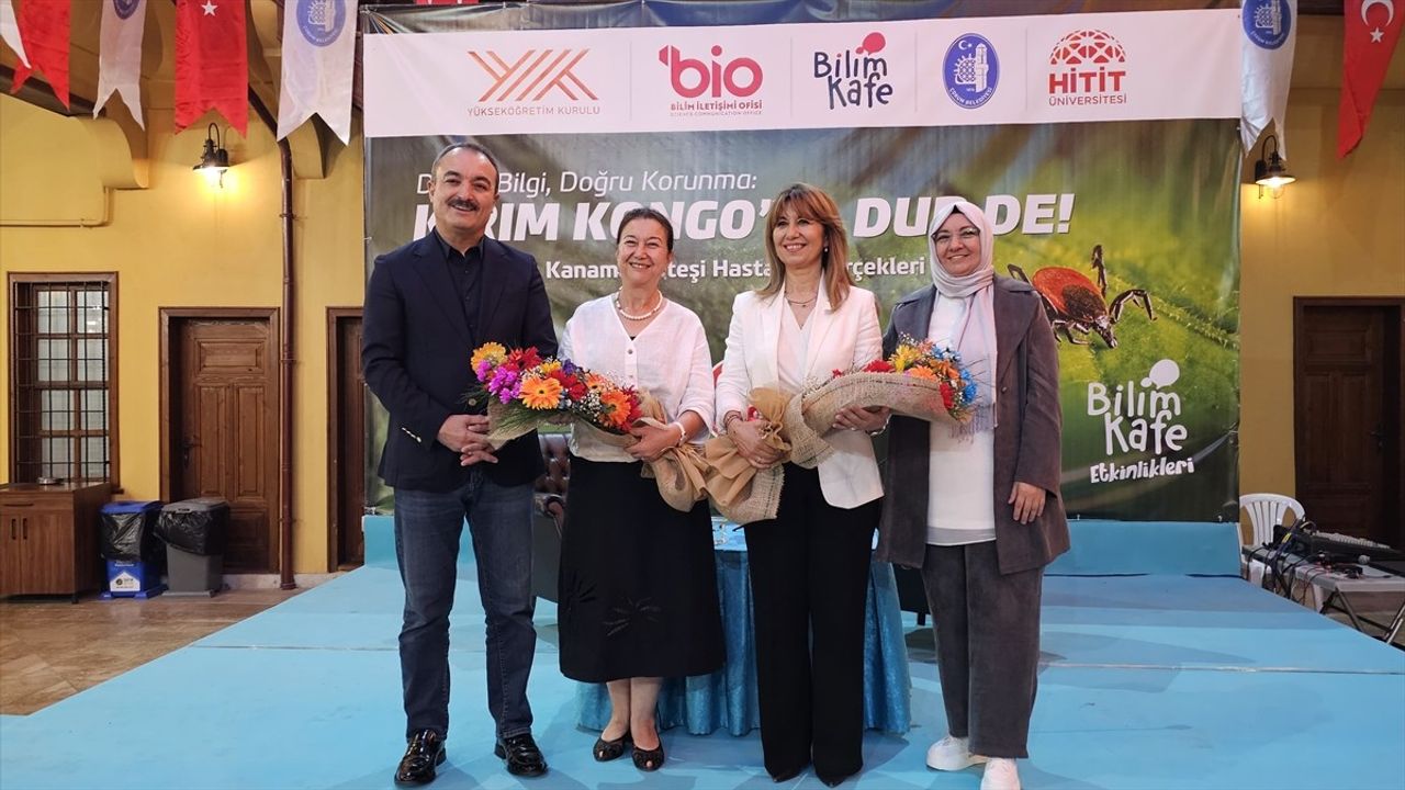 Çorum'da KKKA Hastalığı Üzerine Bilgilendirme Etkinliği