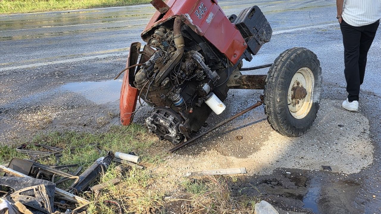 Çorum'da Trafik Kazası: 5 Yaralı
