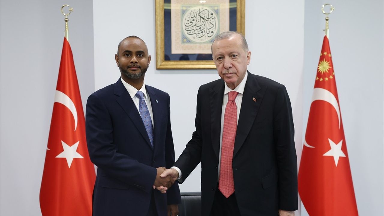 Cumhurbaşkanı Erdoğan, Somali Bakanı Abdulkadir Muhammed Nur'u Ağırladı