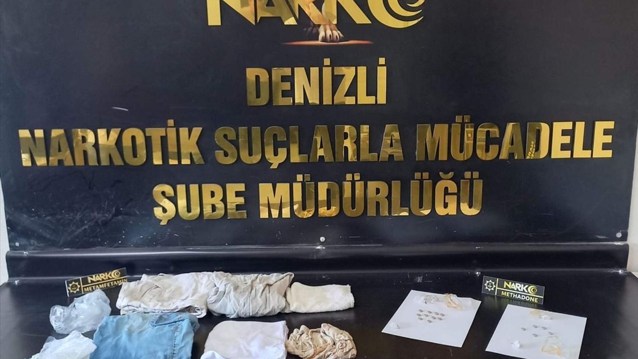 Denizli'de Uyuşturucu Ticareti Şüphelisi Tutuklandı