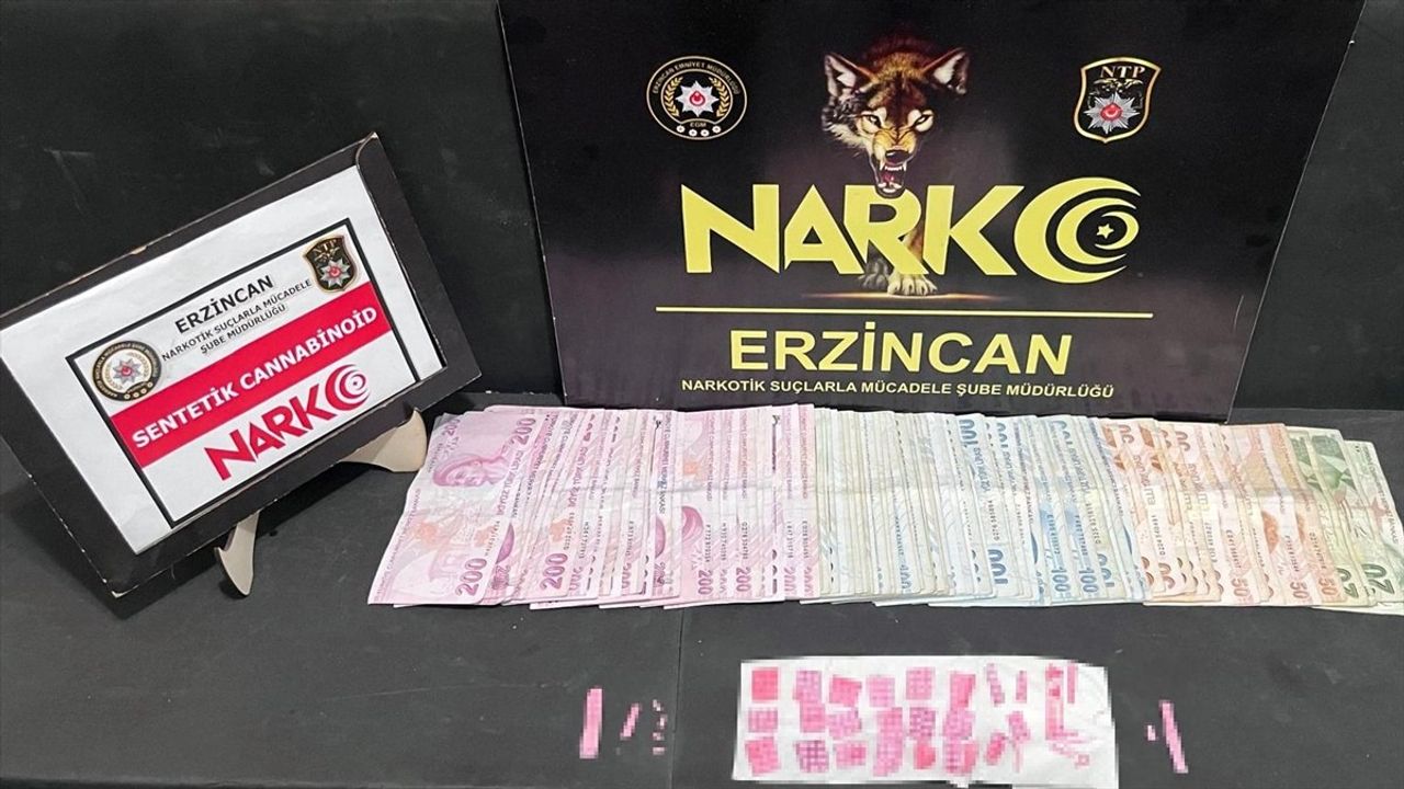Erzincan'da Uyuşturucu Operasyonu: 4 Gözaltı