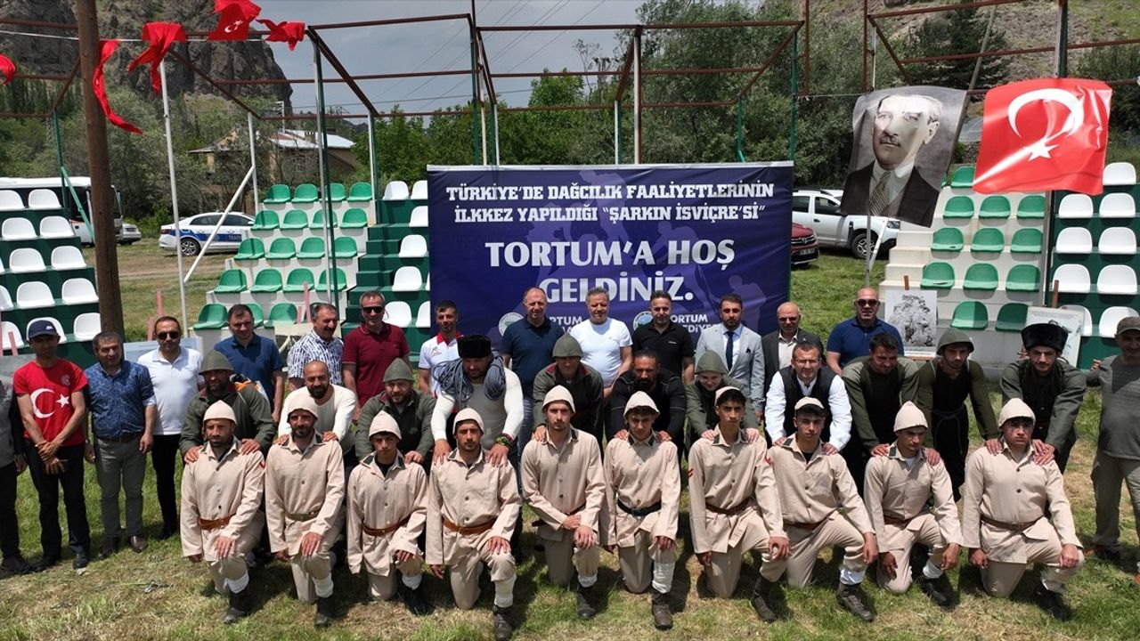 Erzurum'da 107 Yıl Önceki Kaya Tırmanışı Yeniden Yaşandı