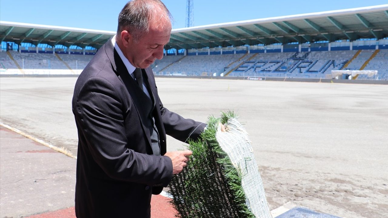 Erzurumspor FK, Hibrit Çim ile Yeni Sezona Hazırlanıyor