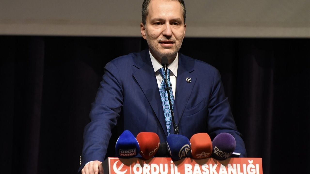 Fatih Erbakan, Ordu Kongresinde Milli Görüş Vurgusu Yaptı