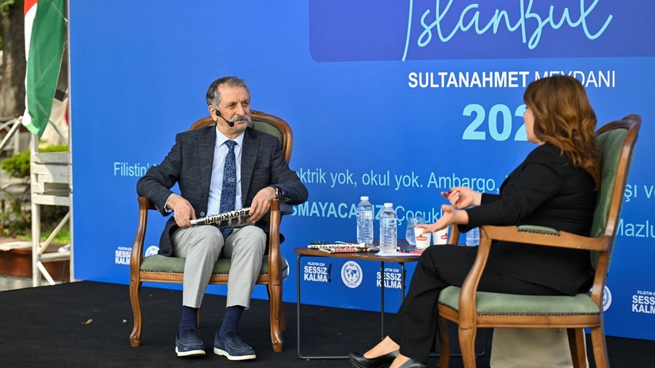 Filistin İçin Sessiz Kalma Canlı Yayını Tamamlandı