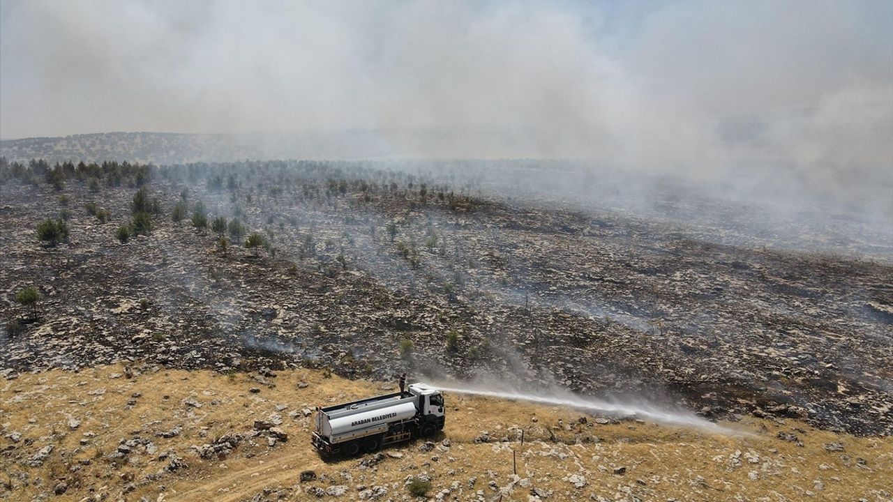 Gaziantep'te Yangın Kontrol Altına Alındı