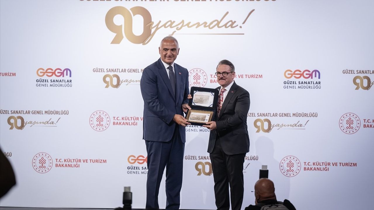 Güzel Sanatlar Genel Müdürlüğünün 90. Yılı Kutlandı