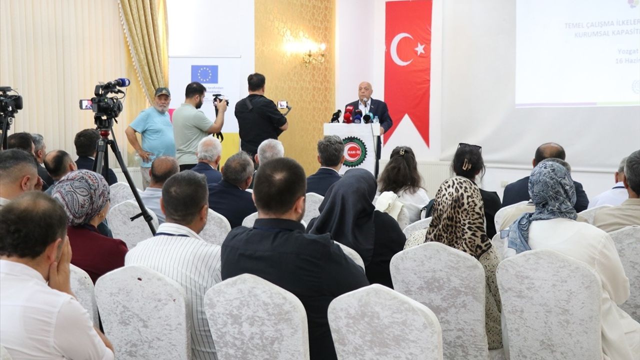HAK-İŞ Genel Başkanı Mahmut Arslan'dan Yozgat'ta Önemli Açıklamalar