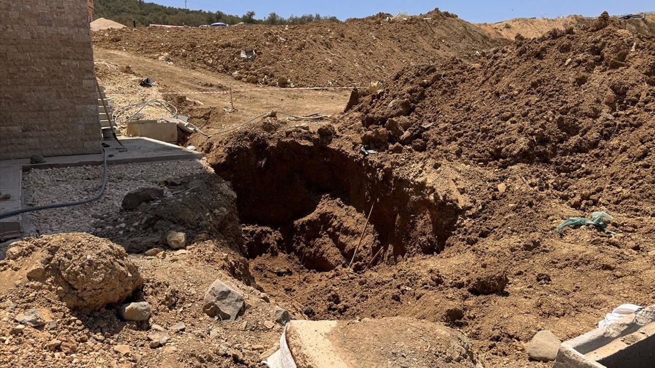 Hatay'da Altyapı Çalışmalarında Trajik Göçük Olayı