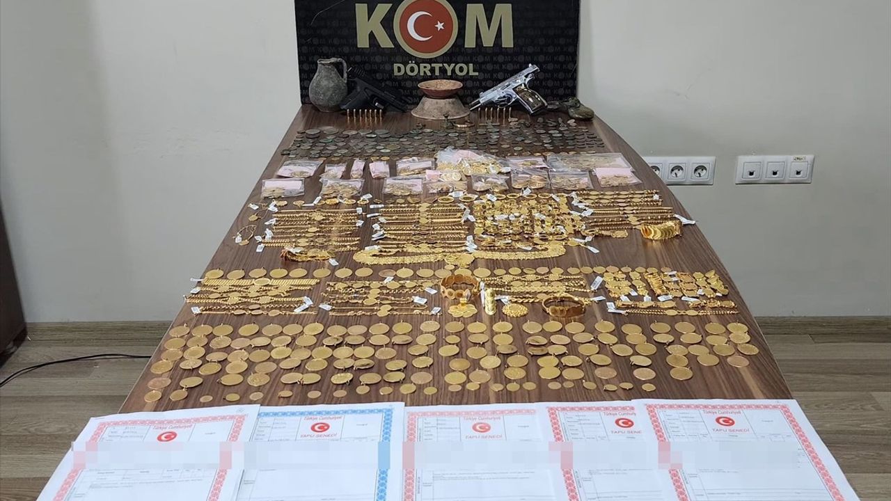Hatay'da Düşük Ayarlı Altın Satışı Operasyonu