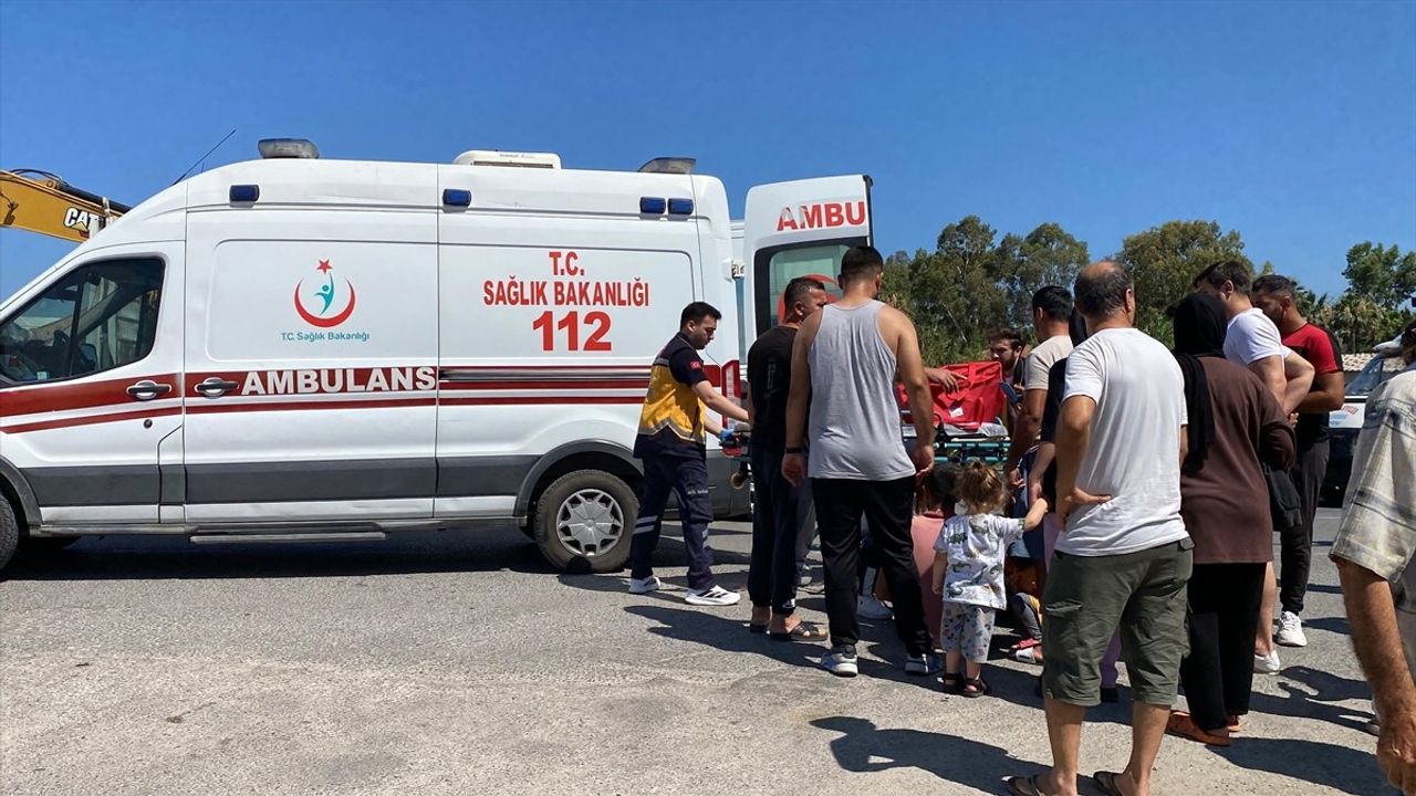 Hatay'da Kaçak İnşaat Yıkımı Sırasında Arbede