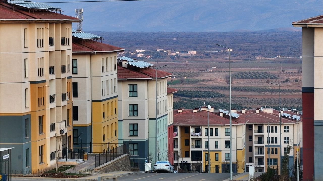 Hatay'ın Hassa İlçesinde Deprem Konutları Tamamlandı