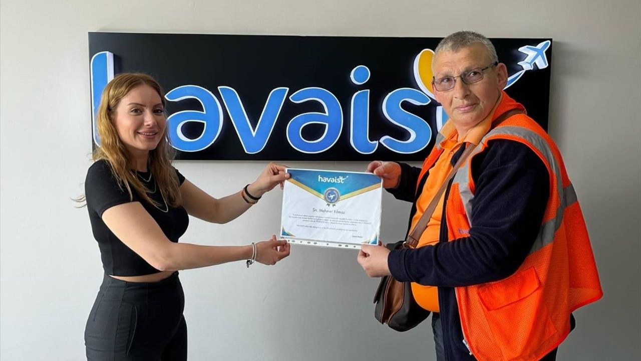 Havaist Personelinden Örnek Davranış: Unutulan Çanta Sahibine Ulaştırıldı