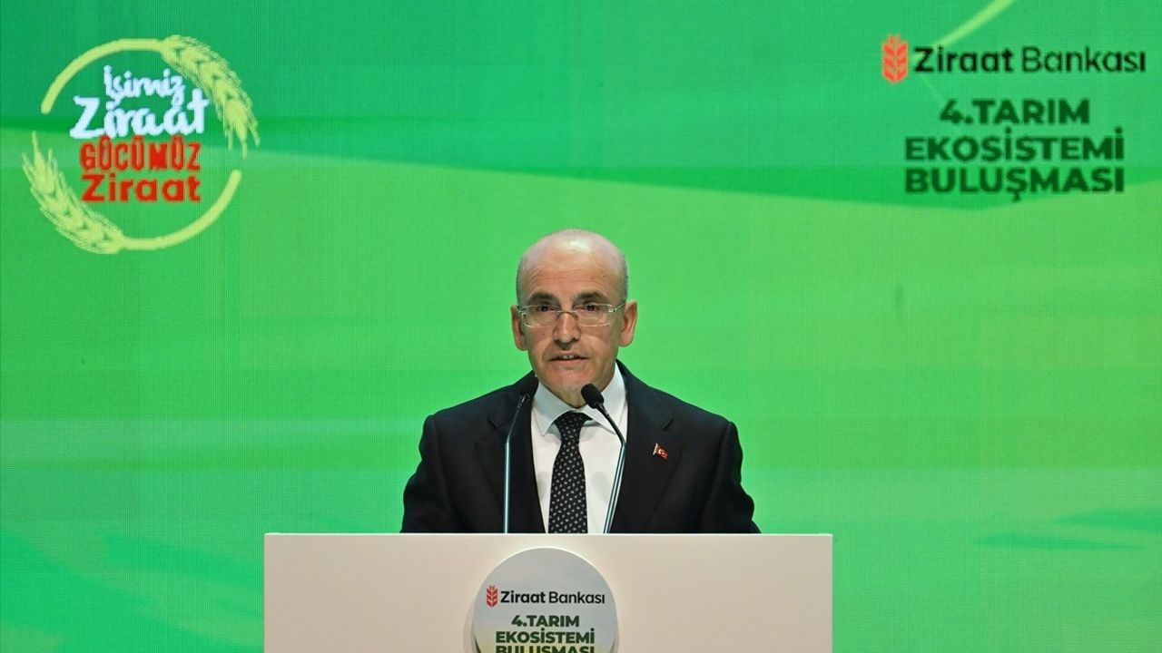 Hazine Bakanı Şimşek, Tarım Ekosistemi Buluşması'nda Önemli Açıklamalarda Bulundu