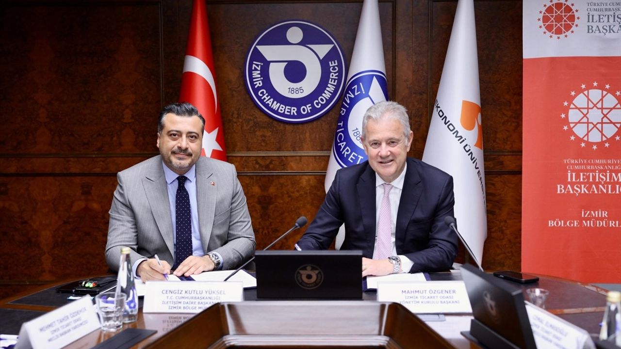 İletişim Başkanlığı ve İZTO Arasında Dezenformasyonla Mücadele Protokolü
