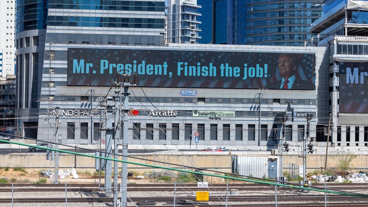 İsrail'de Trump'a Yönelik Kamuoyu Kampanyası