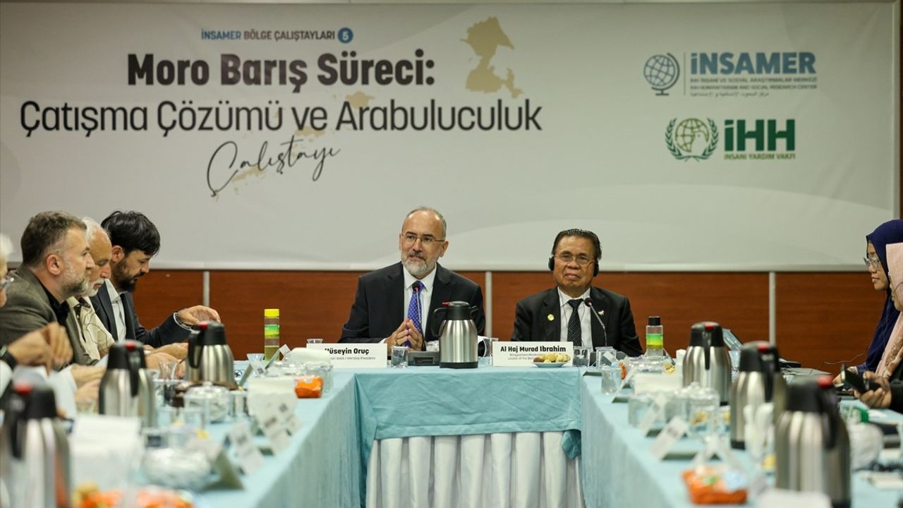 İstanbul'da Moro Barış Süreci Çalıştayı Gerçekleştirildi