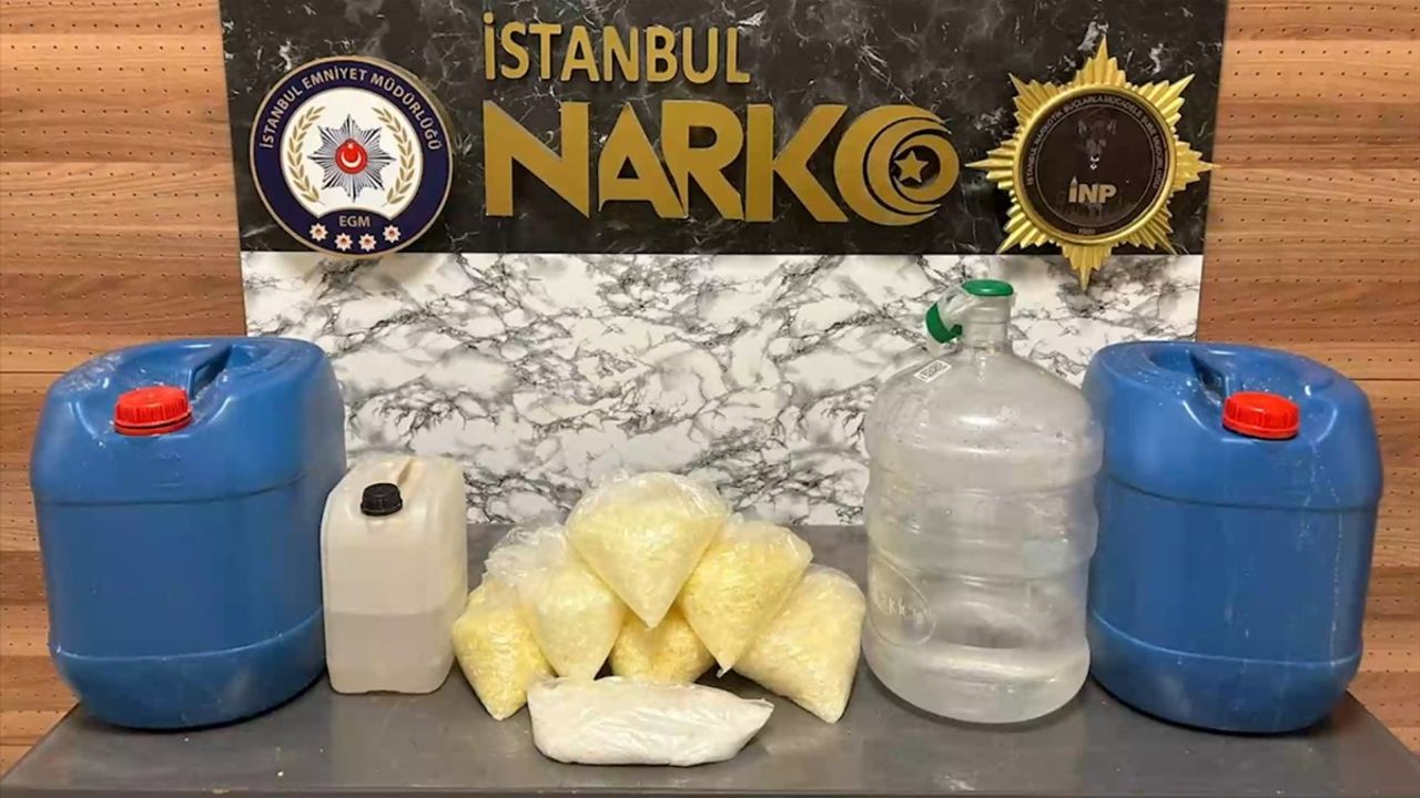 İstanbul'da Uyuşturucu Operasyonunda 25 Tutuklama