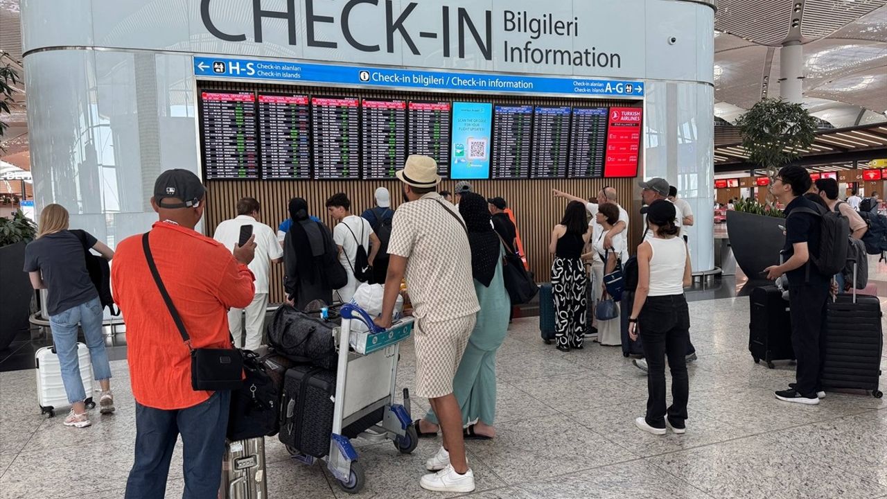 İstanbul Havalimanları Kurban Bayramı Yoğunluğuna Hazır