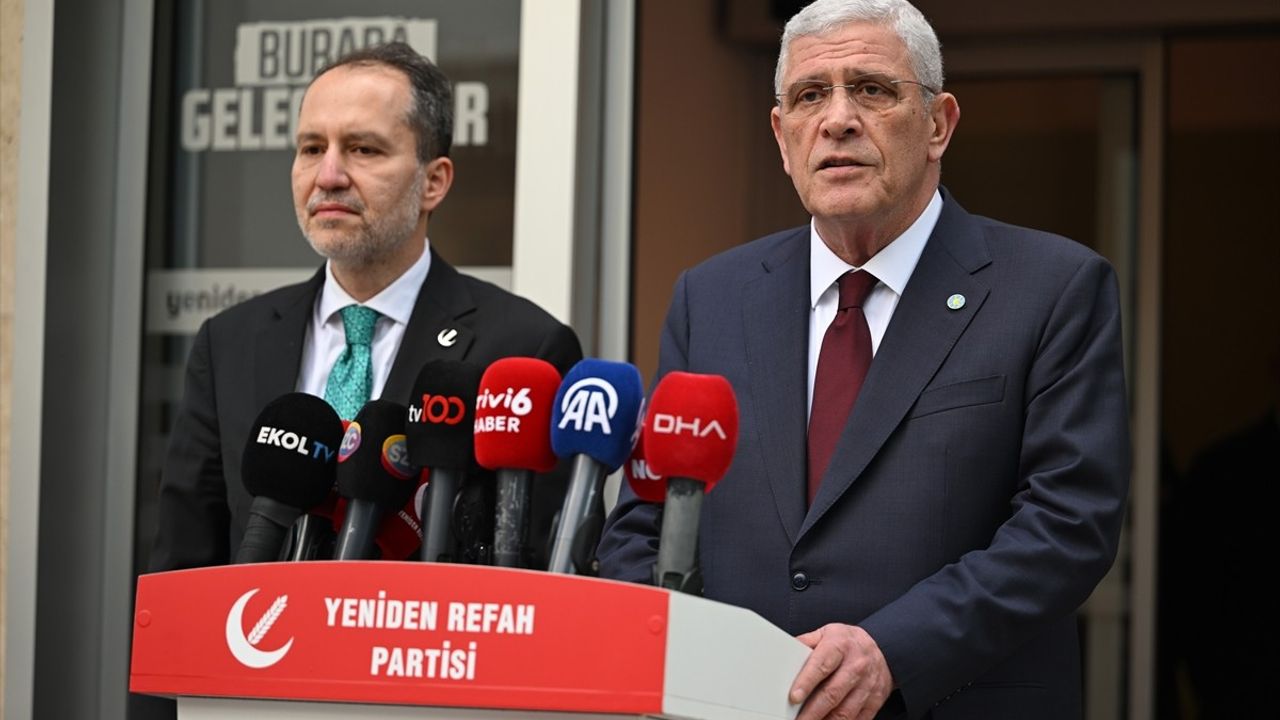 İYİ Parti ve Yeniden Refah Partisi Liderlerinden Ortak Açıklama